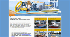 Desktop Screenshot of capriboathire.com.au